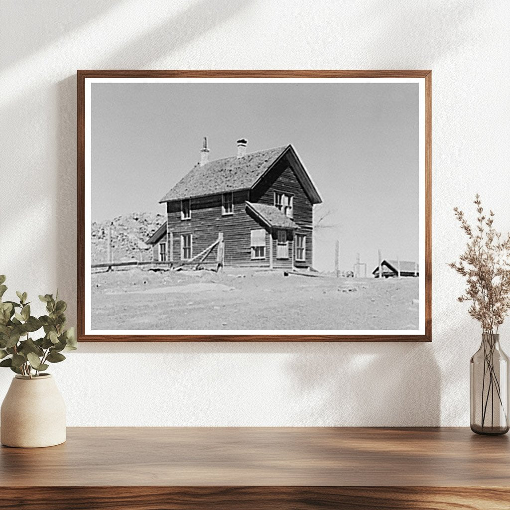 Abandoned House in Mansfield Michigan April 1937