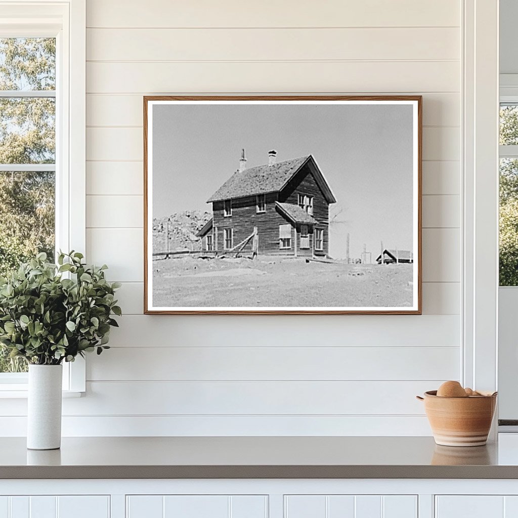 Abandoned House in Mansfield Michigan April 1937