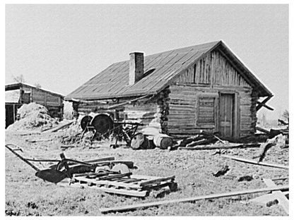 Sando Evanoff Farm Iron County Michigan April 1937