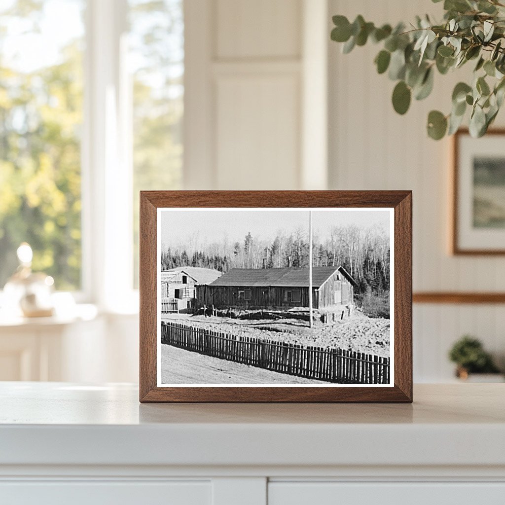 William Shanard Farm in Iron County Michigan 1937