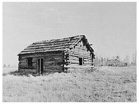 Abandoned House on Road to Tipler Wisconsin May 1937