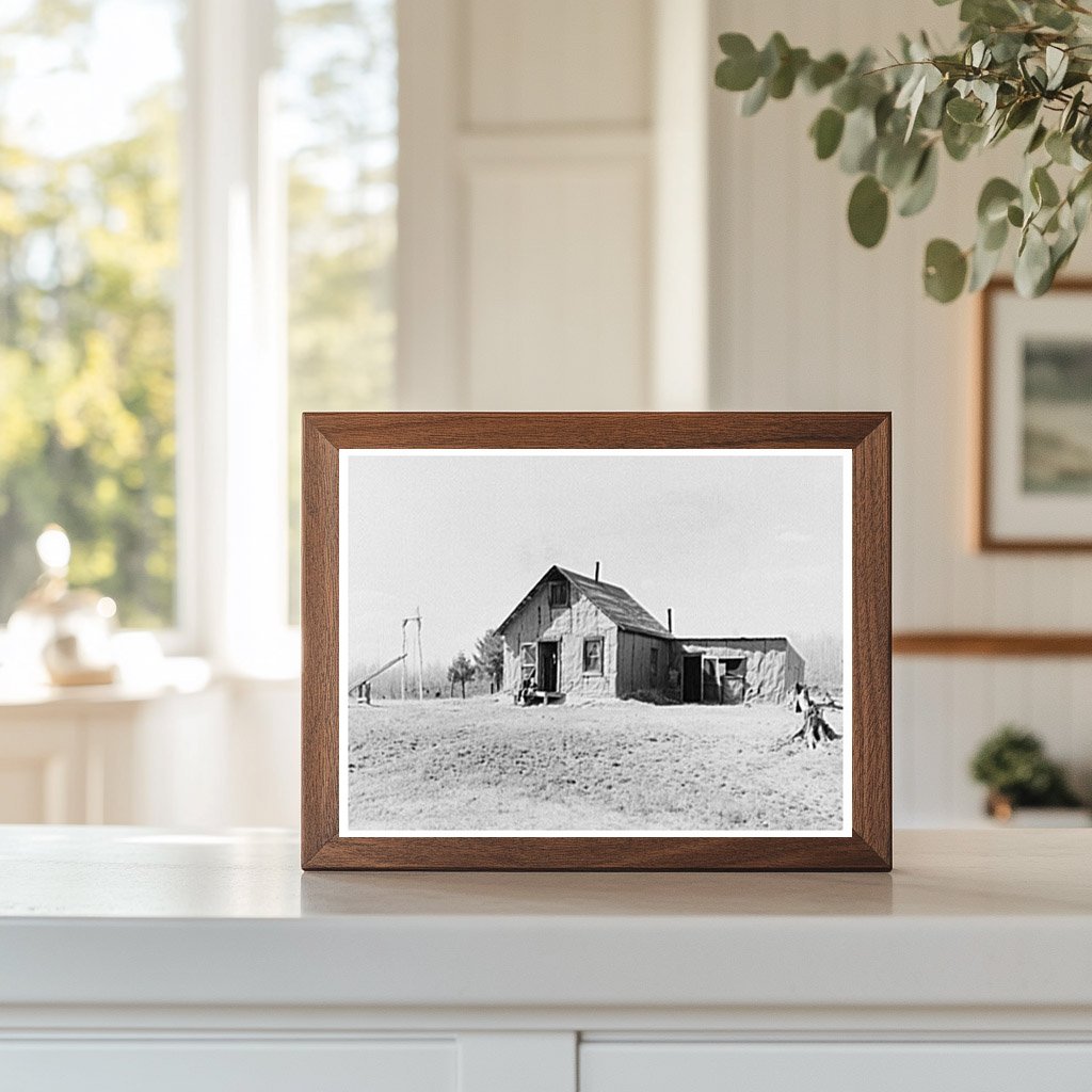 Max Sparks Family Home Long Lake Wisconsin May 1937