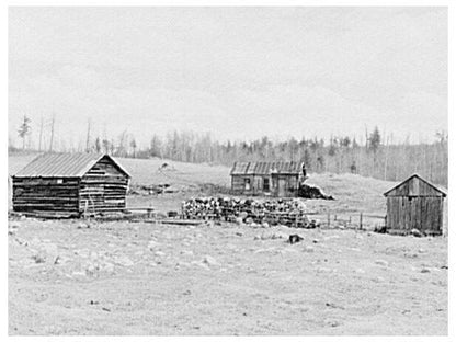 Vintage 1937 Cut-Over Farm in Florence County Wisconsin