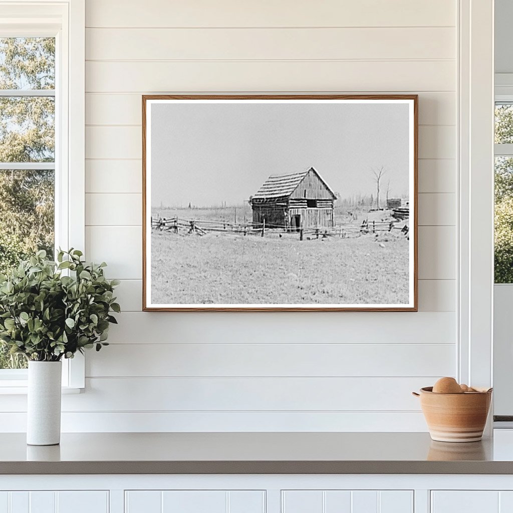 Bodray Farm Barn Tipler Wisconsin May 1937