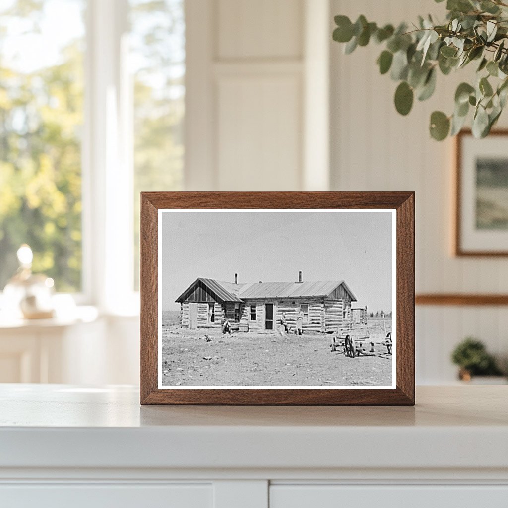 Bodray Family Home in Tipler Wisconsin May 1937