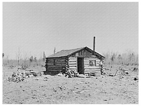 Vintage Log Cabin Living May 1937 Tipler Wisconsin