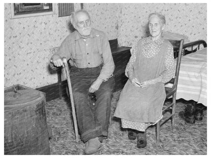 Grandpaw and Grandmaw Puchett in Alvin Wisconsin 1937