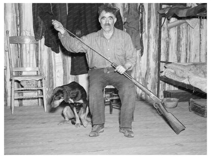 Black Aleck Dickinson and Snoop Iron County Michigan 1937