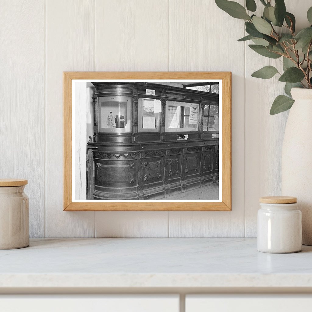 Gibbs City General Store Post Office Interior May 1937