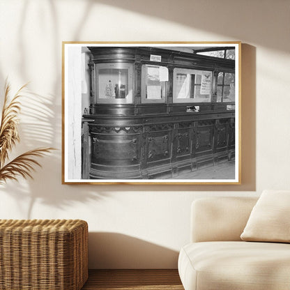 Gibbs City General Store Post Office Interior May 1937