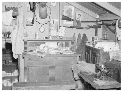 William Shanard Home Interior Iron County Michigan 1937