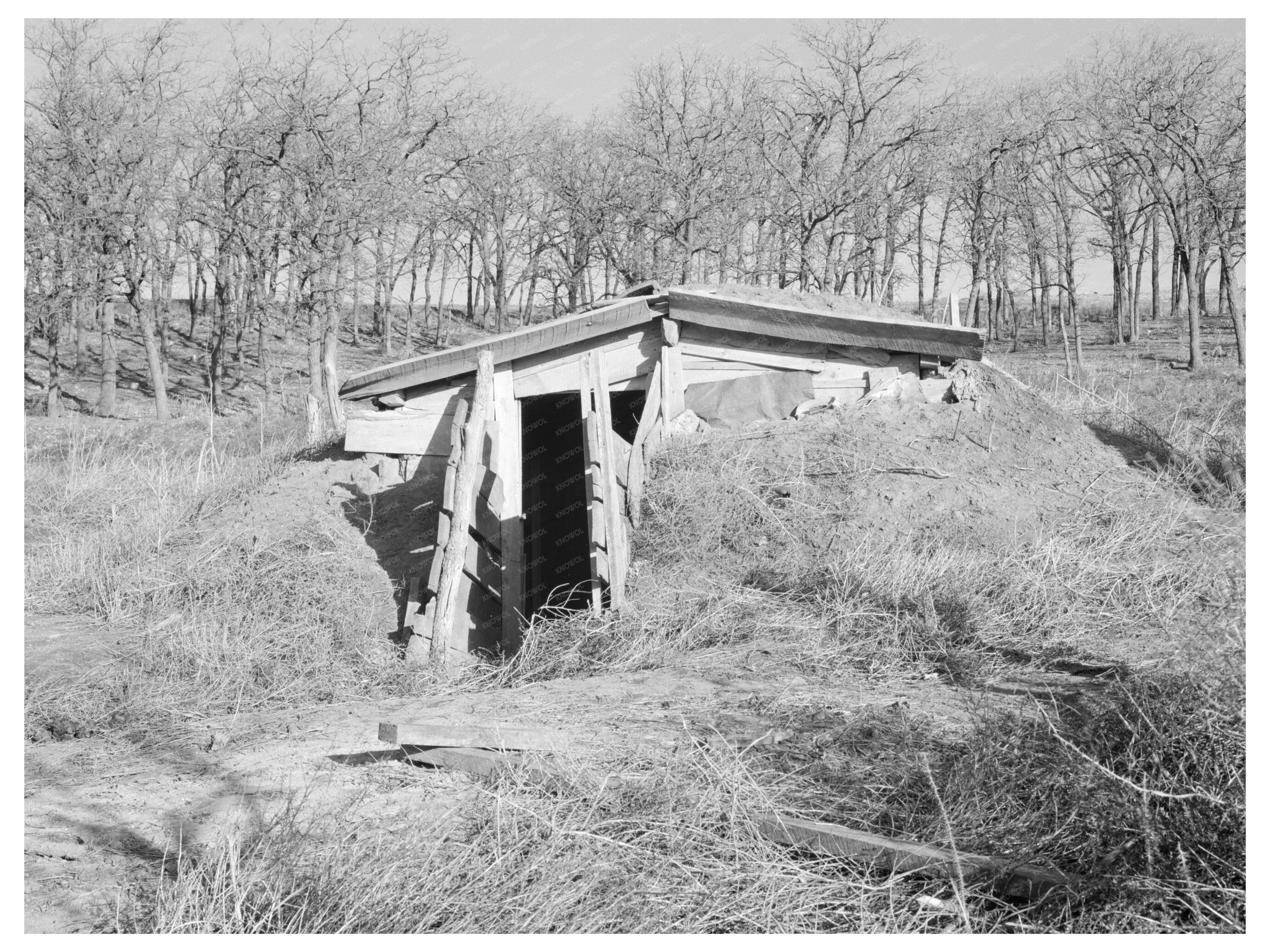 Frank Moody Family Home Anthon Iowa January 1937