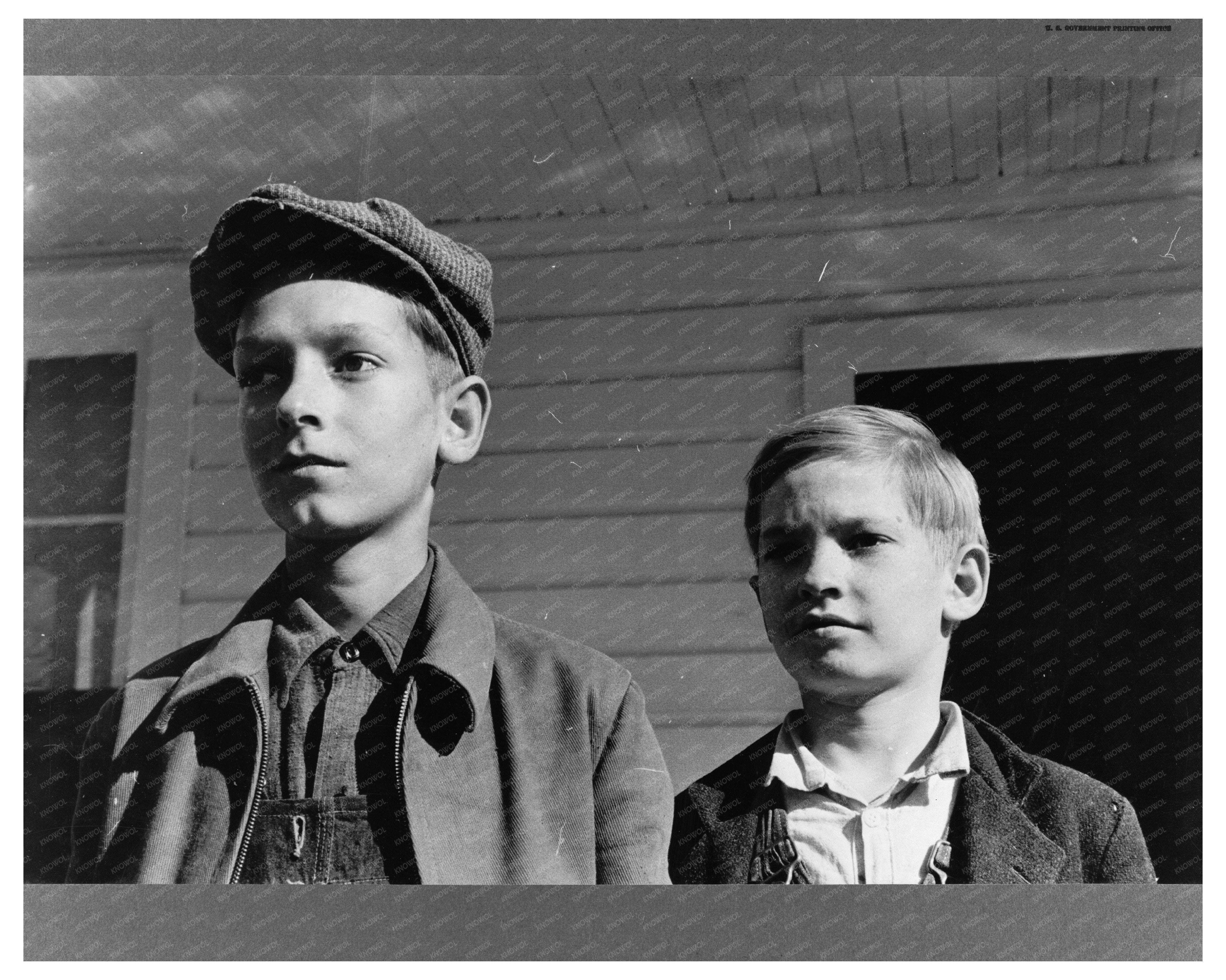 Sons of Farmer at Chicot Farms Arkansas 1939