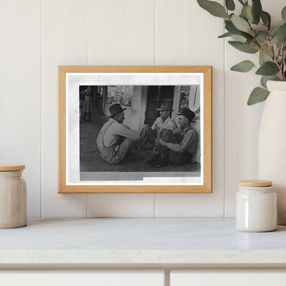 Farmers in Spur Texas May 1939 Vintage Rural Scene