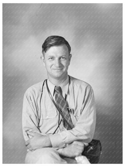 Vintage Black and White Negative circa 1942 FSA Collection