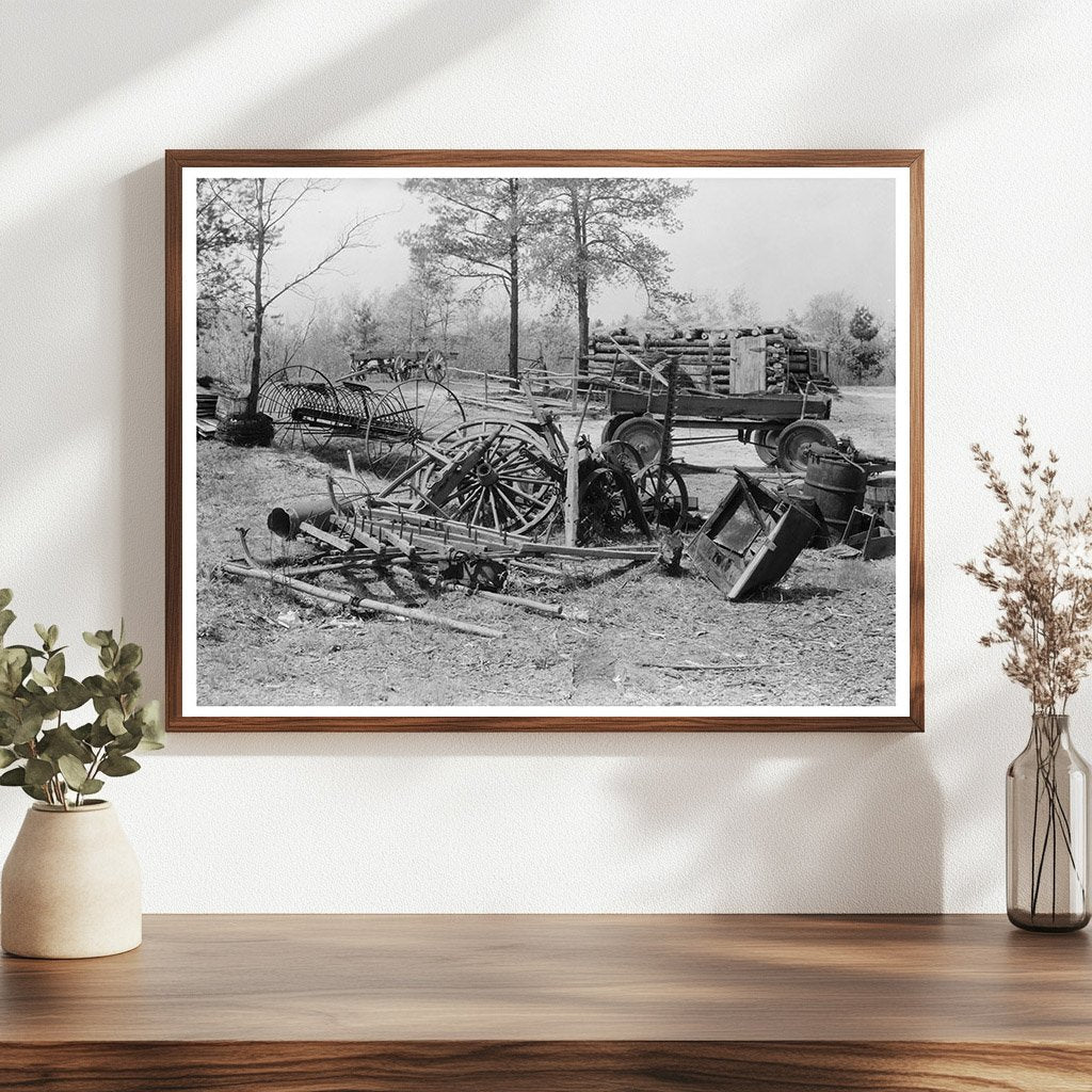 Hale Family Farming Equipment Wisconsin 1937