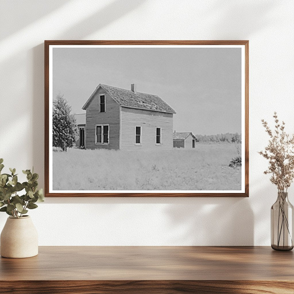 Abandoned Farmhouse Allegan County Michigan 1937