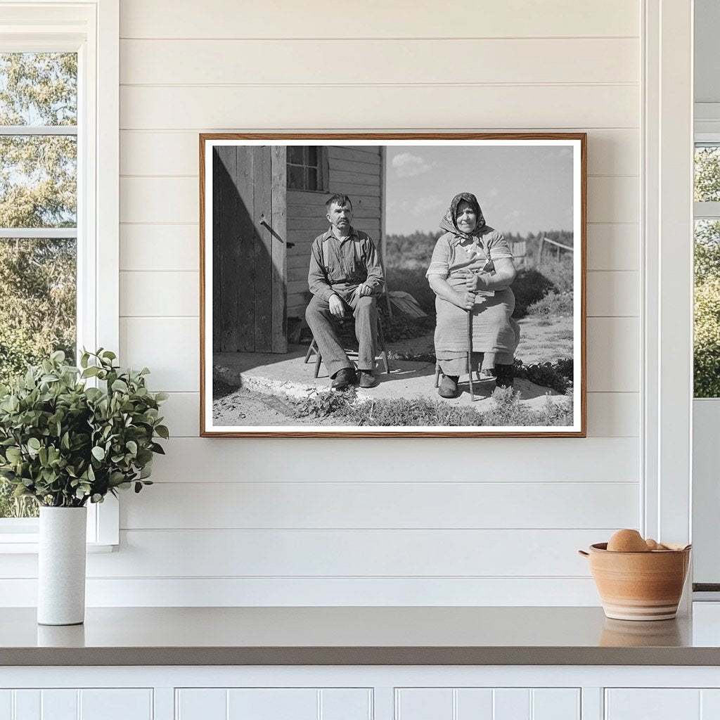 Bohemian Farmers Working Land in Jackson County 1937