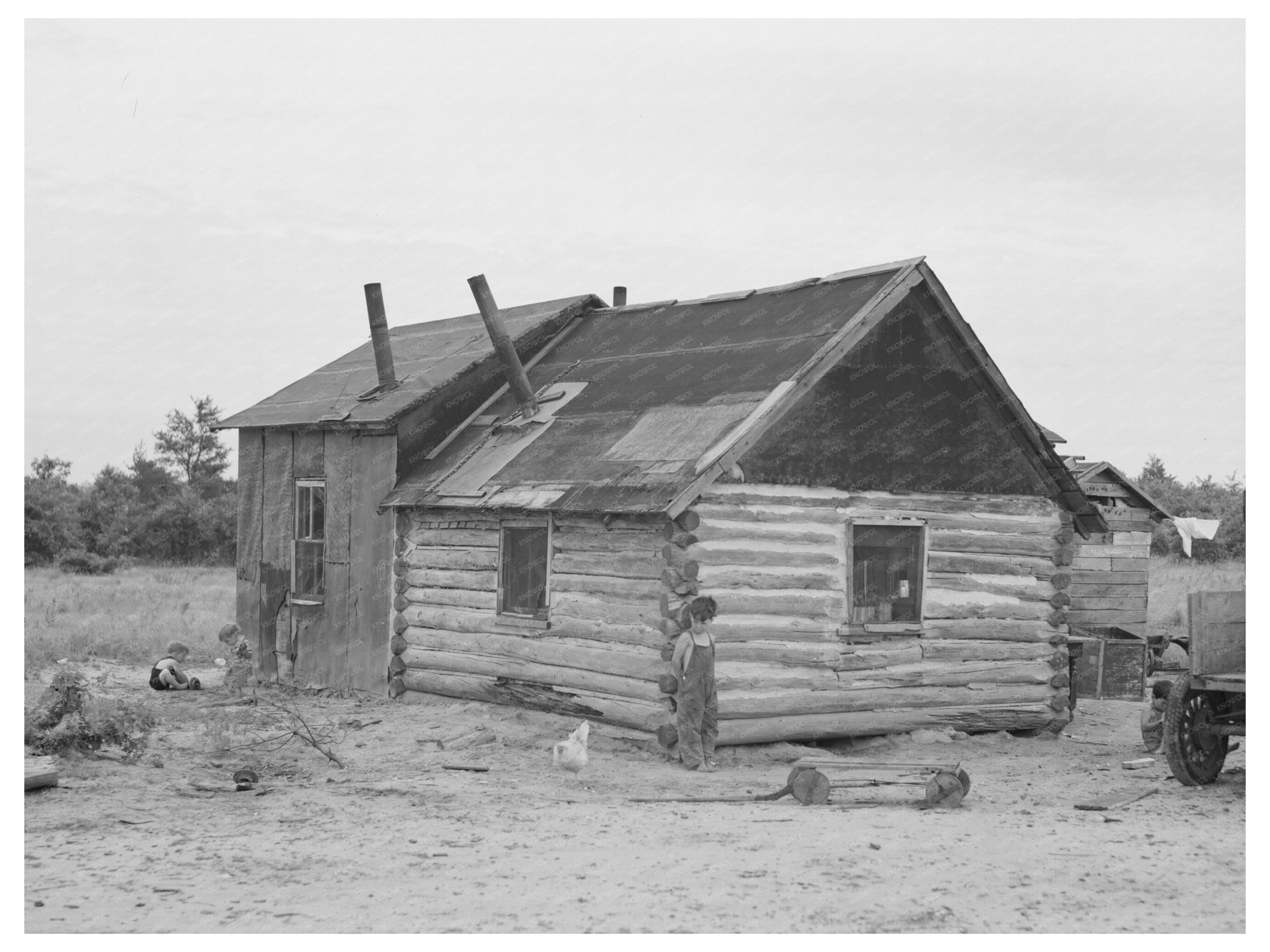 Art Simplot Home Jackson County Wisconsin June 1937