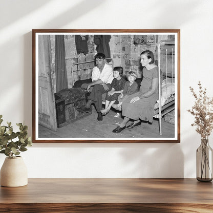 John Mathews Family in Wisconsin Home 1937