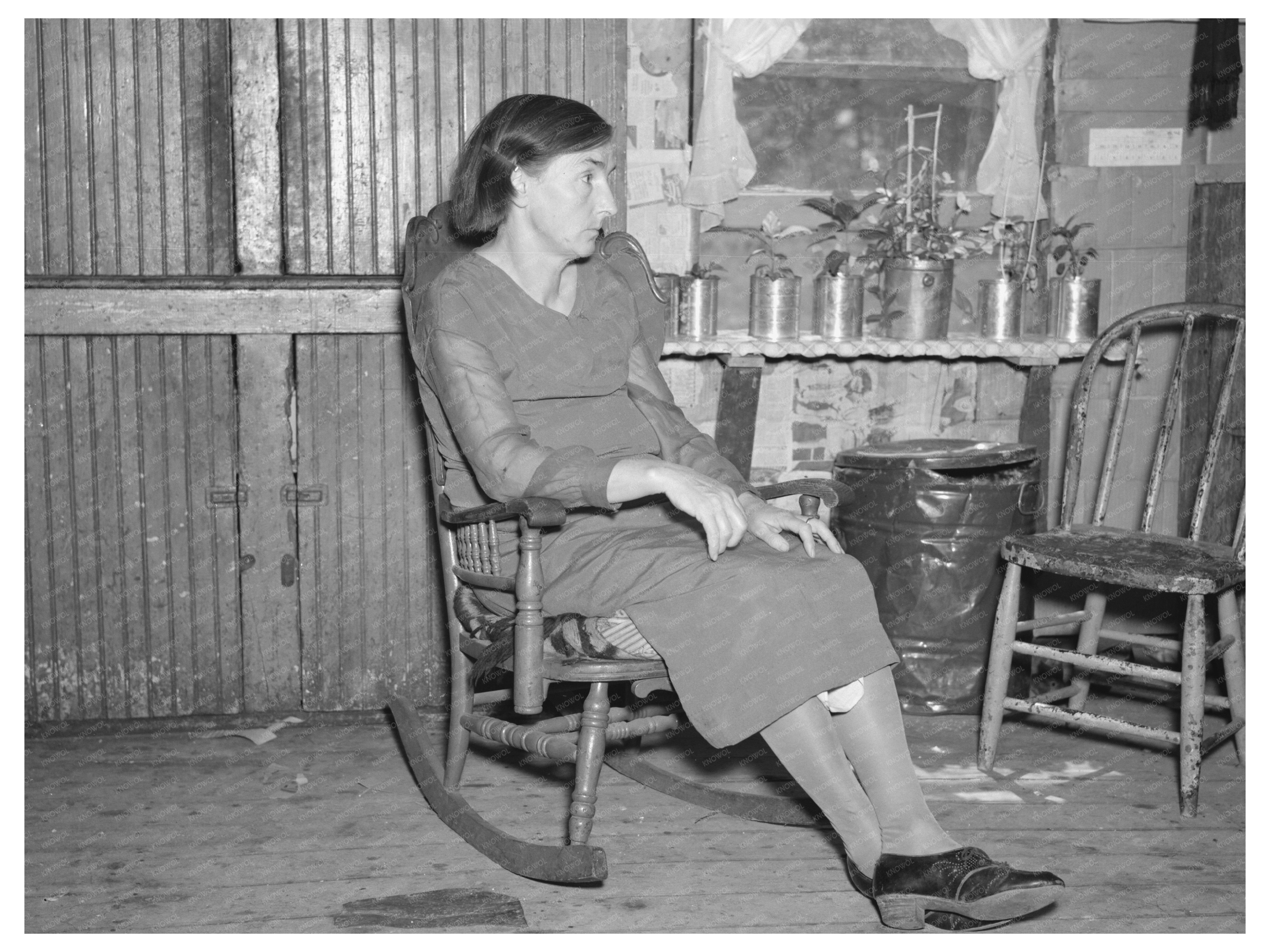 Mrs. John Mathews in Home Black River Falls 1937