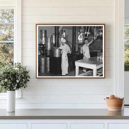 Vintage Kitchen in Black River Falls Resettlement Camp 1937