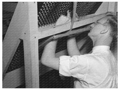 Switchboard Repairs at Forest Products Lab Madison 1937