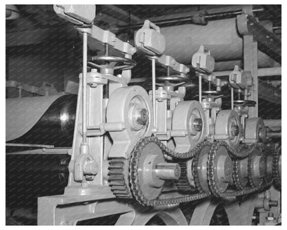 Fiberboard Machine at Forest Products Laboratory 1937