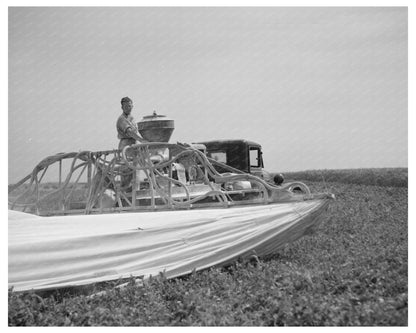 1937 Vintage Agricultural Sprayer for Pea Vines in Wisconsin