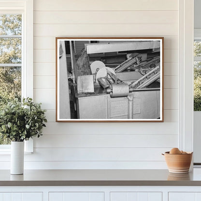 Peas Washing Machine in Canning Factory Sun Prairie 1937