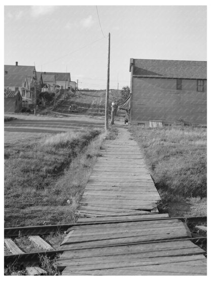 Winton Minnesota Boardwalk Photo from August 1937