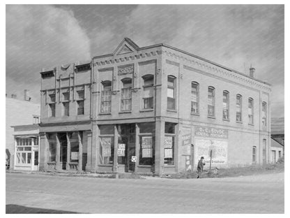 Vacant Building in Biwabik Minnesota August 1937