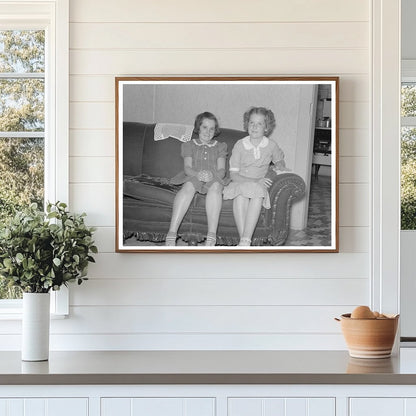 Children in Winton Minnesota August 1937 Vintage Photo