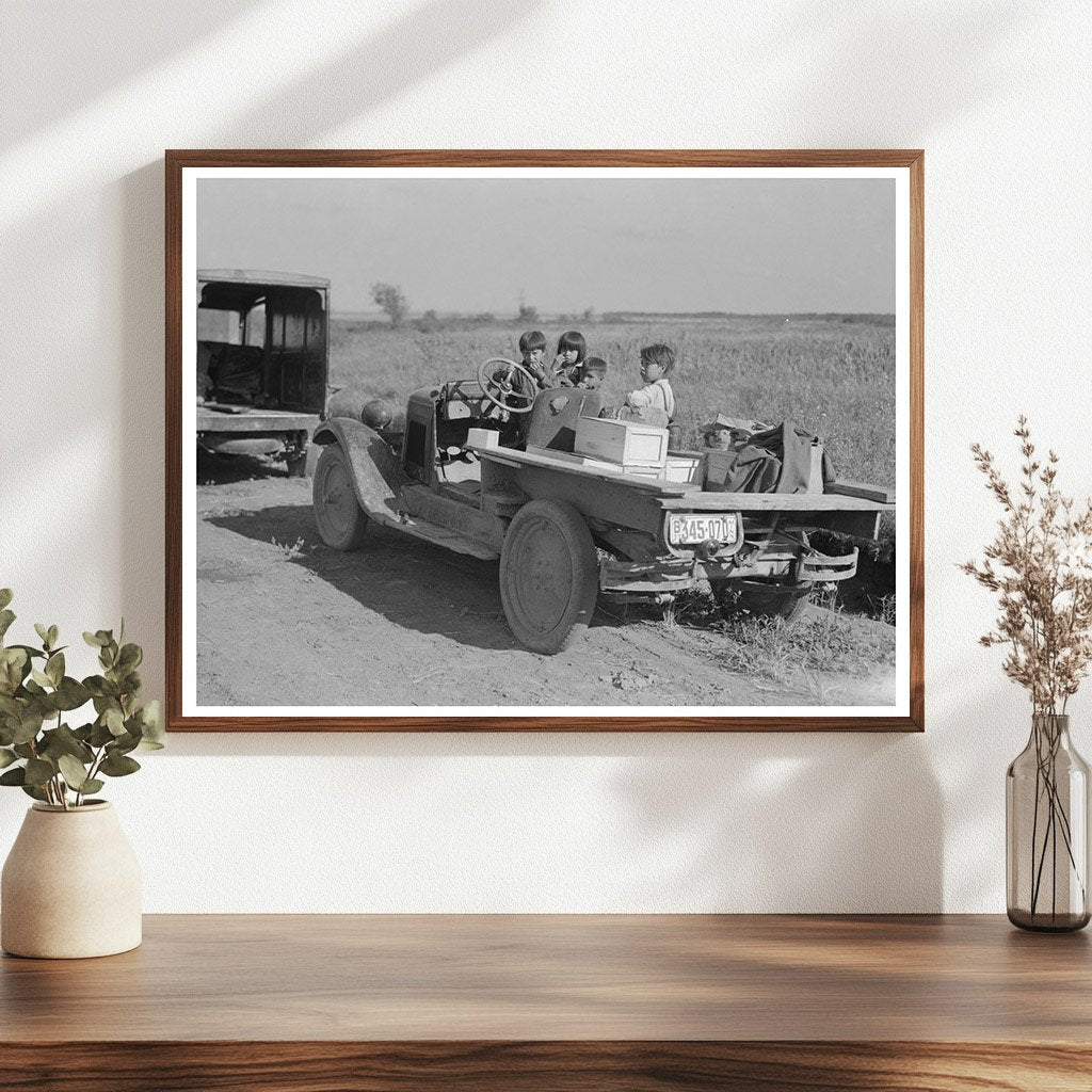 Children of Blueberry Pickers in Littlefork Minnesota 1937