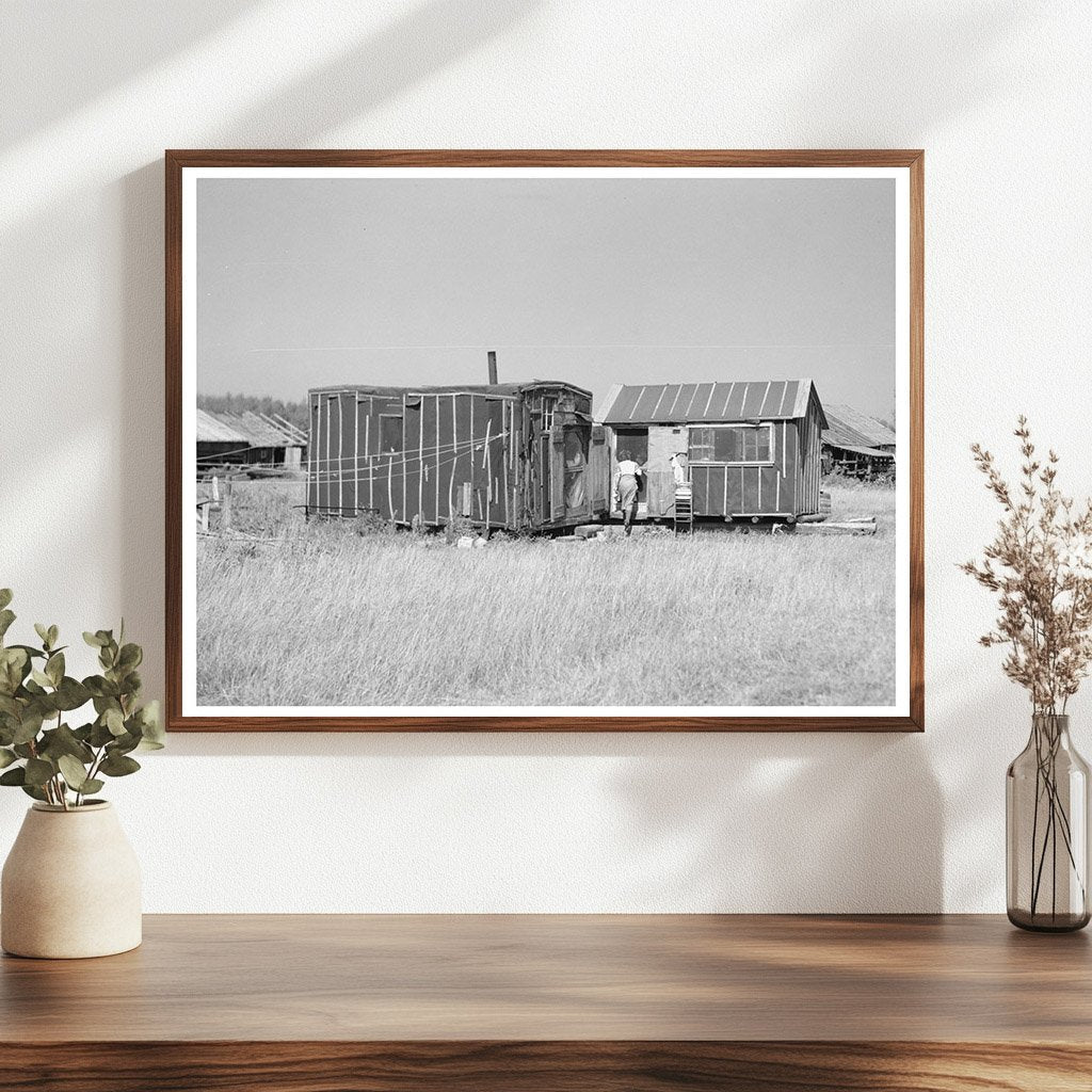 Abandoned Lumber Camp in Gemmel Minnesota 1937