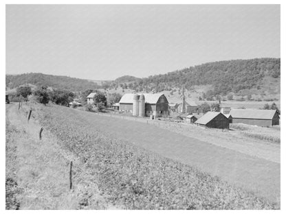 Wisconsin Farm and Village Scene August 1937