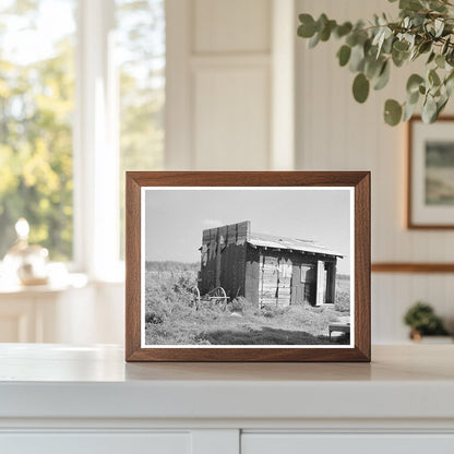 Tarpaper Shed in Gemmel Koochiching County Minnesota 1937