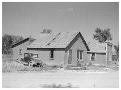 Gemmel Minnesota Dwellings August 1937 Vintage Image