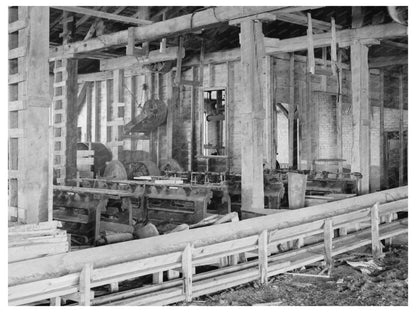 Abandoned Excelsior Mill Machinery Ericsburg 1937