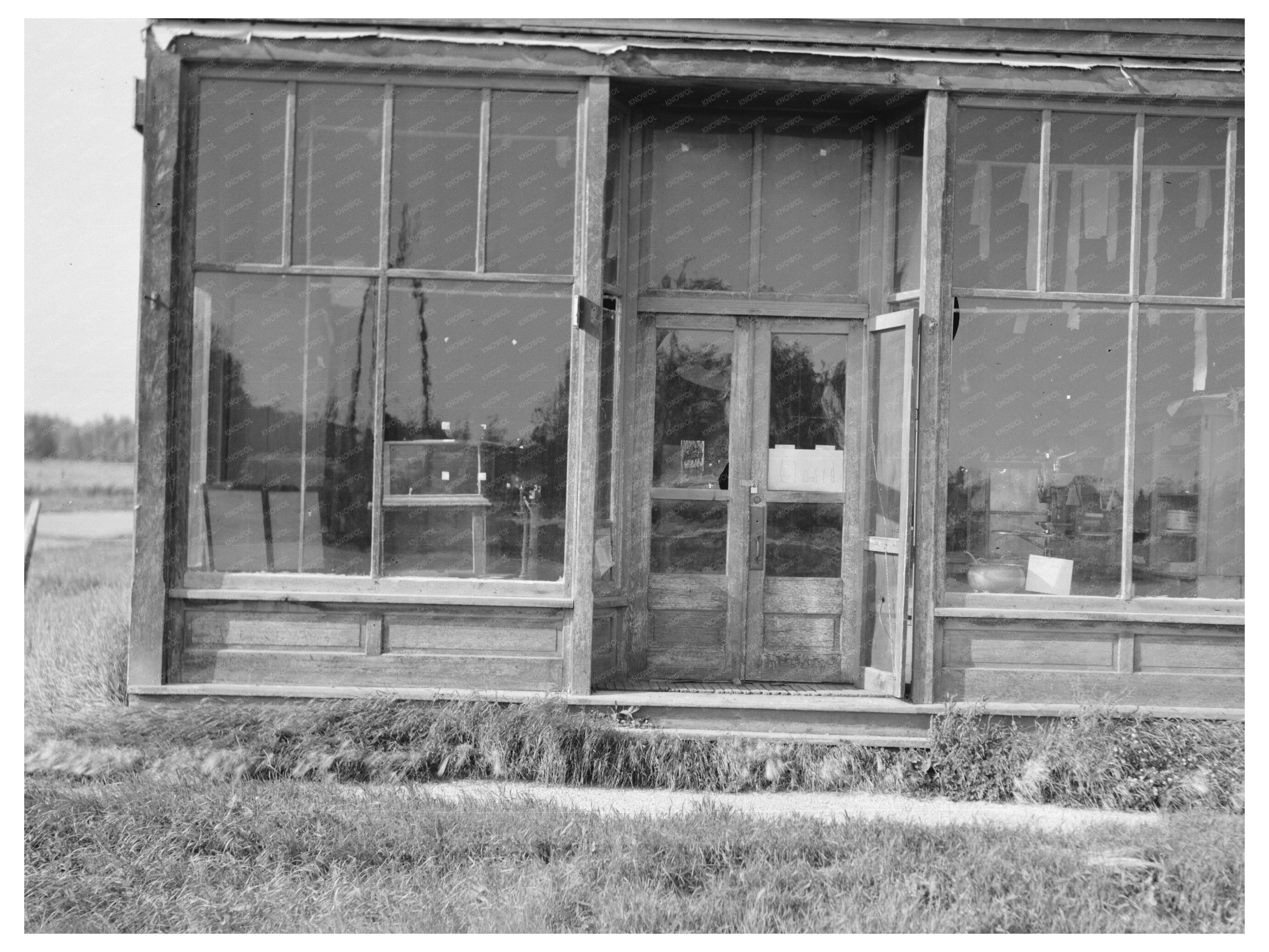 Closed Store in Northern Minnesota August 1937