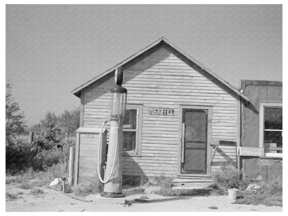 Gemmel Minnesota Post Office August 1937 Photo