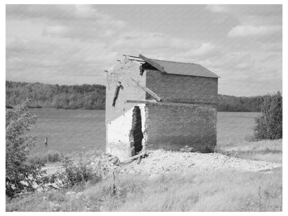 Engine House Remains Winton Minnesota August 1937