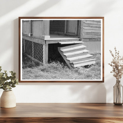 Abandoned House Steps Winton Minnesota August 1937