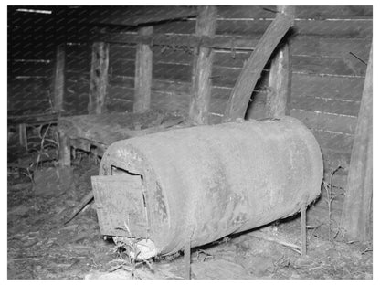 Wood Heater Remains from 1937 Lumber Camp in Minnesota