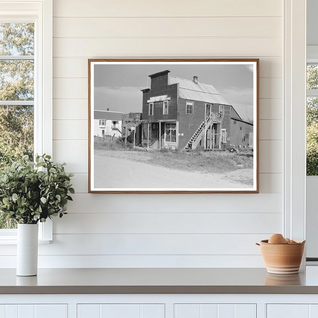 Old General Store in Funkley Minnesota August 1937