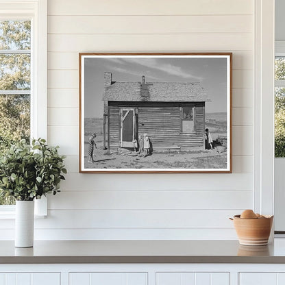 Children Playing in Front of Home Williams County ND 1937