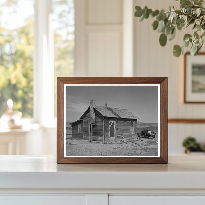 Olaf Fugelburg Farmhouse North Dakota August 1937