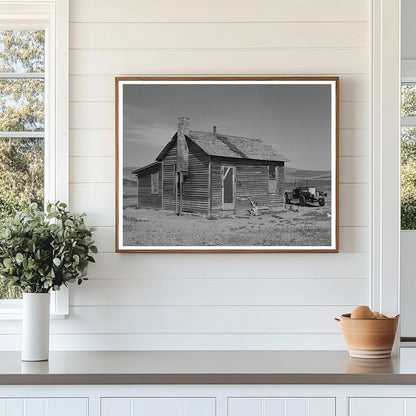 Olaf Fugelburg Farmhouse North Dakota August 1937