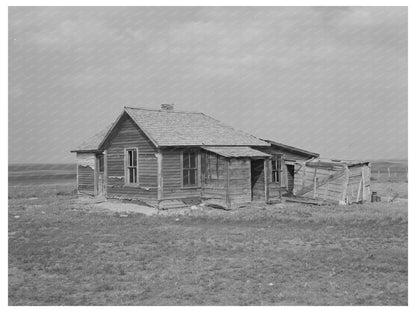 Abandoned Farmhouse in Williams County North Dakota 1937