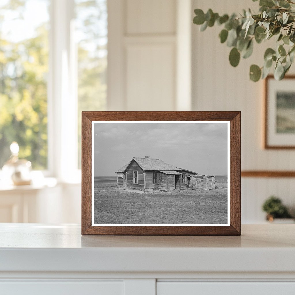 Abandoned Farmhouse in Williams County North Dakota 1937